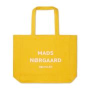 Mads Nørgaard Boutique Athene Lemon Shopper Väska Yellow, Dam