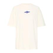 Ball Sporty Tee Bluser Off White White, Dam