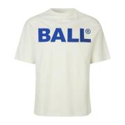 Ball Original Tee Bluser Off White White, Dam