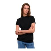 Karen by Simonsen Meteorit Dandykb Tee Top Black, Dam