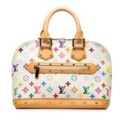 Louis Vuitton Vintage Pre-owned Laeder handvskor White, Dam