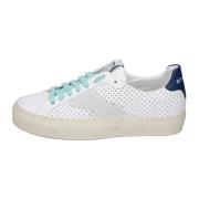 Stokton Läder Sneakers för Kvinnor White, Dam