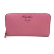 Prada Vintage Pre-owned Laeder plnbcker Pink, Dam