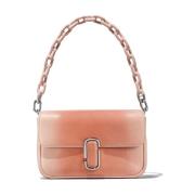 Marc Jacobs Shadow Patent Leather Shoulder Bag Pink, Dam