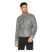 Jack & Jones Fejkskinnjacka Gray, Herr