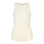 Sofie Schnoor Sleeveless Tops Beige, Dam