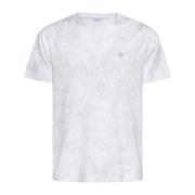 Etro Vita T-shirts och Polos White, Herr