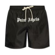 Palm Angels Badshorts Black, Herr