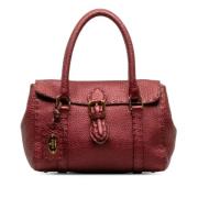 Fendi Vintage Pre-owned Laeder handvskor Red, Dam