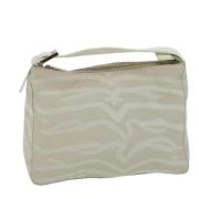 Fendi Vintage Pre-owned Canvas handvskor Beige, Dam