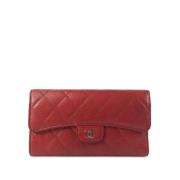 Chanel Vintage Pre-owned Laeder plnbcker Red, Dam