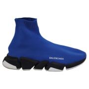 Balenciaga Vintage Pre-owned Polyester sneakers Blue, Dam