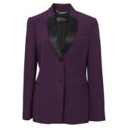 Versace Pre-owned Pre-owned Ylle ytterklder Purple, Dam