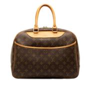 Louis Vuitton Vintage Pre-owned Canvas handvskor Brown, Dam