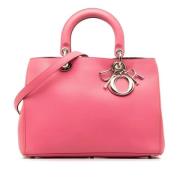 Dior Vintage Pre-owned Laeder handvskor Pink, Dam