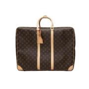 Louis Vuitton Vintage Pre-owned Laeder resvskor Brown, Dam