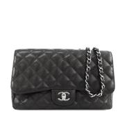 Chanel Vintage Pre-owned Laeder axelremsvskor Black, Dam