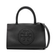 Tory Burch Ella Mini Shopping Bag Black, Dam