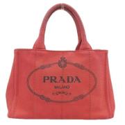 Prada Vintage Pre-owned Laeder prada-vskor Red, Dam