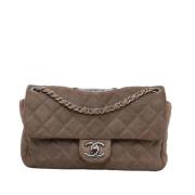 Chanel Vintage Pre-owned Laeder chanel-vskor Brown, Dam