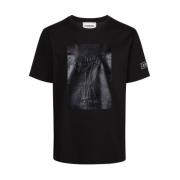 Iceberg Tom Broderad T-shirt Black, Herr