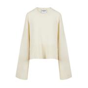 Iceberg Ull Crewneck Sweater White, Dam