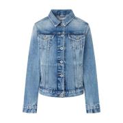 Pepe Jeans Denimjacka Pepe Future Linje Blue, Dam