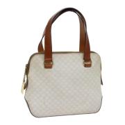 Celine Vintage Pre-owned Laeder handvskor White, Dam