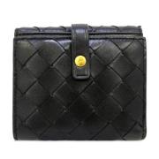 Bottega Veneta Vintage Pre-owned Laeder plnbcker Black, Herr