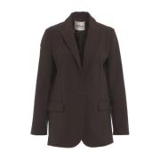 Ottod'Ame Brun Blazer Aw24 Damkläder Brown, Dam