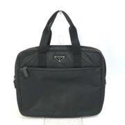 Prada Vintage Pre-owned Tyg prada-vskor Black, Dam