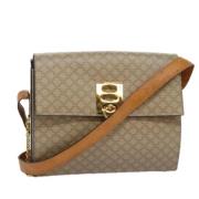 Celine Vintage Pre-owned Canvas celine-vskor Beige, Dam