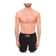 Ralph Lauren Svart Havskläder Logga Badshorts Black, Herr