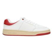 Saint Laurent Låg Topp Sneaker White, Herr