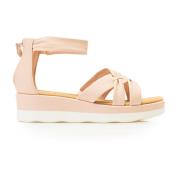 Clarks Rae Sandaler i Ljusrosa Pink, Dam