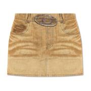 Diesel Kjol De-Ron-Fsf Brown, Dam