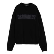 Dsquared2 Crewneck Sweatshirt Black, Herr