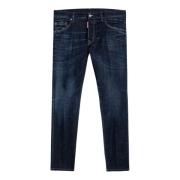 Dsquared2 Slim Fit Denim Jeans Blue, Herr