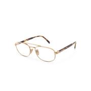 Prada PR A56V 5Ak1O1 Optical Frame Yellow, Herr