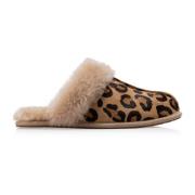 UGG Dam Scuffette Tofflor Leopardtryck Multicolor, Dam