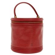 Louis Vuitton Vintage Pre-owned Laeder handvskor Red, Dam