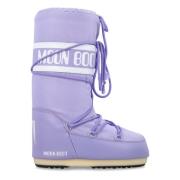 Moon Boot Icon High Nylon Stövlar Lila Purple, Dam