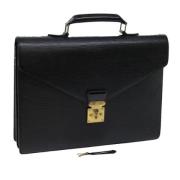 Louis Vuitton Vintage Pre-owned Laeder portfljer Black, Dam