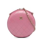 Chanel Vintage Pre-owned Laeder chanel-vskor Pink, Dam