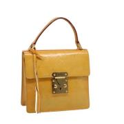 Louis Vuitton Vintage Pre-owned Laeder handvskor Yellow, Dam