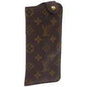 Louis Vuitton Vintage Pre-owned Canvas necessrer Brown, Dam