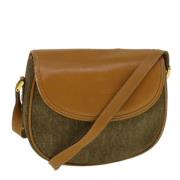 Gucci Vintage Pre-owned Belagd canvas gucci-vskor Brown, Dam