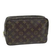 Louis Vuitton Vintage Pre-owned Canvas kuvertvskor Brown, Dam