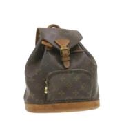 Louis Vuitton Vintage Pre-owned Canvas ryggsckar Brown, Dam