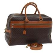 Celine Vintage Pre-owned Canvas resvskor Brown, Dam